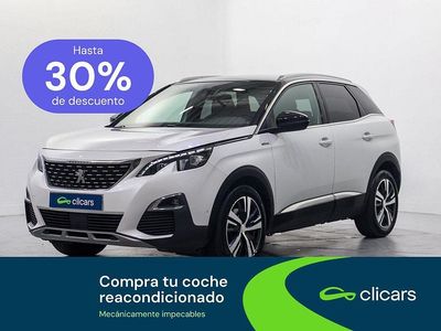 Usado Peugeot 3008 GT-line 130 CV (95 kW) 2019 Blanco SUV
