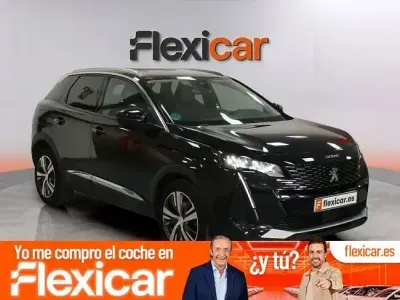 Usado Peugeot 3008 Allure 130 CV (95 kW) 2021 Negro SUV