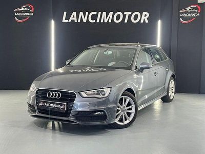 Usado Audi A3 S-Line 125 CV (91 kW) 2015 Gris / plata Berlina