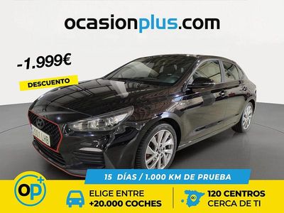 Usado Hyundai i30 N Line 120 CV (88 kW) 2020 Negro