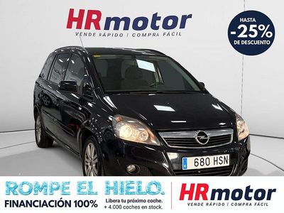 Usado Opel Zafira Family 111 CV (81 kW) 2013 Negro Monovolumen