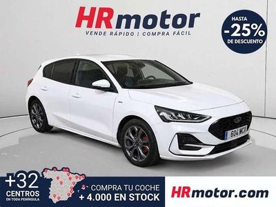 Usado Ford Focus ST-Line 125 CV (91 kW) 2022 Blanco Berlina