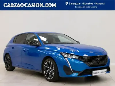 Käytetty Peugeot 308 Allure 130 HP (95 kW) 2021 Sininen Sedan