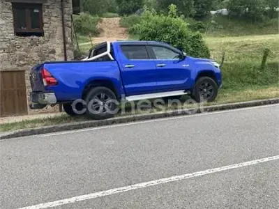 Usado Toyota HiLux 204 CV (150 kW) 2021 Azul Pickup/Camioneta