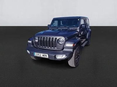 Usado Jeep Wrangler Sahara 381 CV (280 kW) 2022 Gris / plata SUV