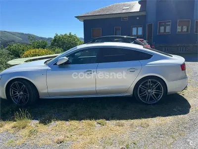 Usado Audi A5 Sportback 245 CV (180 kW) 2012 Gris / plata Utilitario