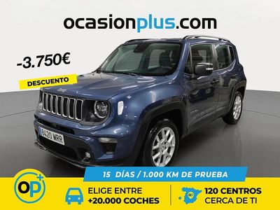 Usado Jeep Renegade Altitude 130 CV (95 kW) 2024 Azul SUV