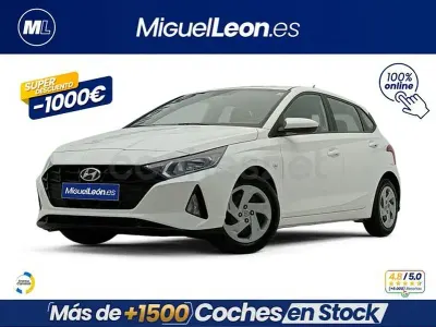 Usado Hyundai i20 84 CV (61 kW) 2021 Blanco Utilitario