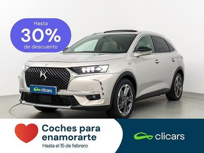 Usado DS Automobiles DS7 Crossback Rivoli 299 CV (219 kW) 2021 Gris SUV