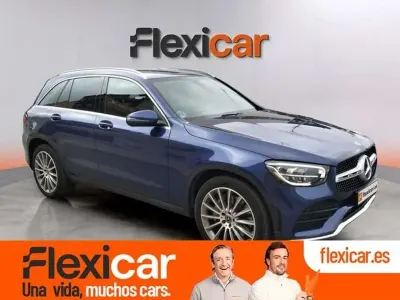 Usado Mercedes GLC220 170 CV (125 kW) 2021 Azul SUV
