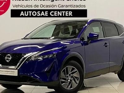 Sapphire blue (metalizada) Usado 2022 Nissan Qashqai Acenta SUV | 19.990 € (Precio justo)