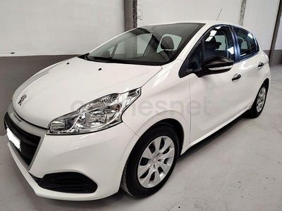 Usado Peugeot 208 Access 75 CV (55 kW) 2016 Blanco Utilitario