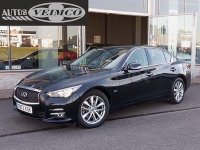 Usado Infiniti Q50 Premium 170 CV (125 kW) 2017 Negro Berlina