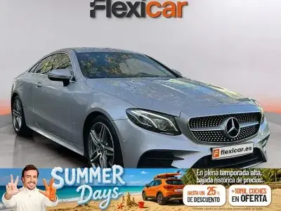 Usado Mercedes E220 194 CV (142 kW) 2019 Gris / plata Coupe