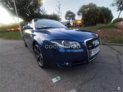 Usado Audi A4 Cabriolet 200 CV (147 kW) 2007 Azul Descapotable