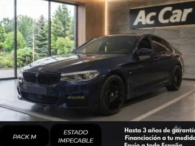 Usado BMW M550 Comfort Edition 381 CV (280 kW) 2016 Azul Berlina