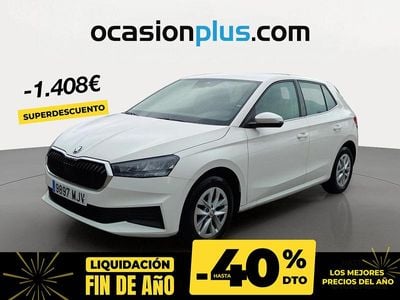 Blanco Usado 2023 Skoda Fabia Ambition Berlina | 15.490 € (Precio justo)