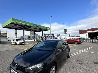 Usado VW Golf VI 90 CV (66 kW) 2010 Negro Utilitario