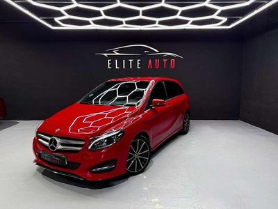 Usado Mercedes B200 136 CV (100 kW) 2018 Rojo Monovolumen