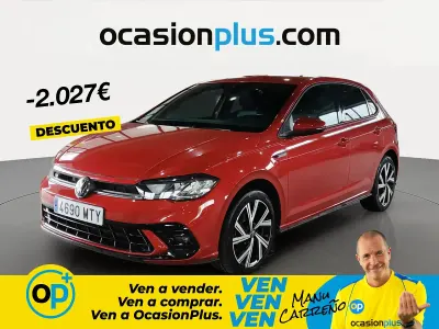 Usado VW Polo R-line 116 CV (85 kW) 2024 Rojo Utilitario