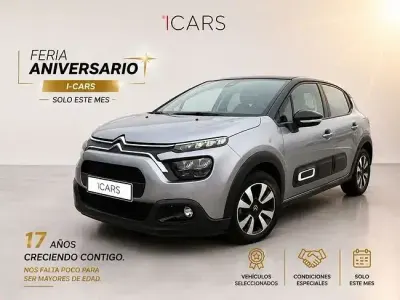 Gebraucht Citroën C3 Feel 83 PS (61 kW) 2021 Grau Limousine