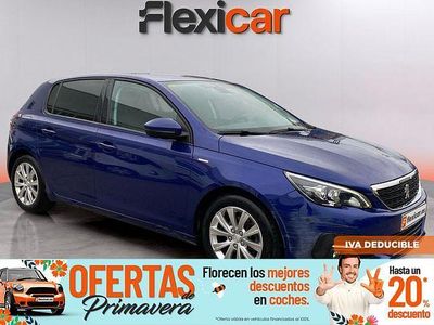 Usado Peugeot 308 Access 110 CV (80 kW) 2020 Azul Berlina