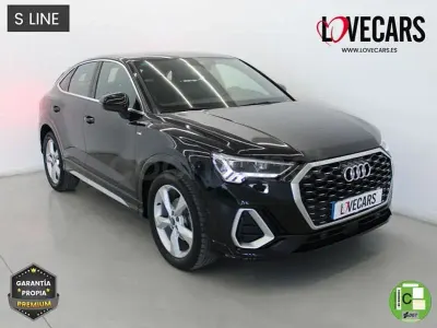Usado Audi Q3 Sportback S-Line 150 CV (110 kW) 2022 Gris / plata SUV