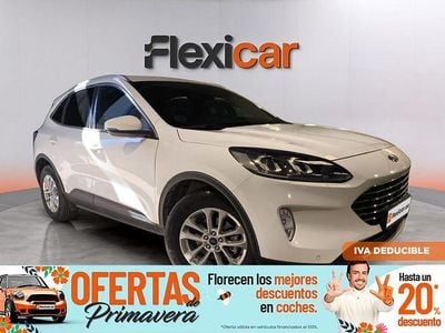 Usado Ford Kuga Titanium 120 CV (88 kW) 2022 Blanco SUV