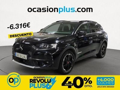 Usado DS Automobiles DS7 Crossback Performance Line Plus 180 CV (132 kW) 2021 Negro SUV