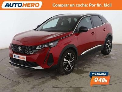 Usado Peugeot 3008 GT 131 CV (96 kW) 2021 Rojo SUV