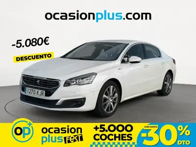 Usado Peugeot 508 GT-line 150 CV (110 kW) 2018 Blanco Berlina