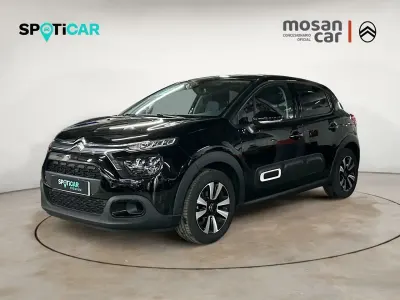 Usado Citroën C3 PureTech 83 CV (61 kW) 2024 Negro Utilitario