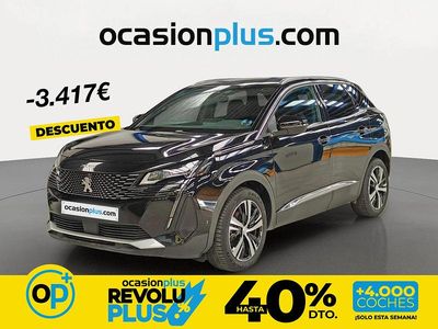 Usado Peugeot 3008 GT 145 CV (106 kW) 2024 Negro SUV