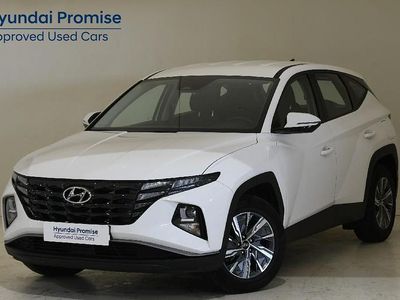 Usado Hyundai Tucson 150 CV (110 kW) 2024 Atlas white SUV