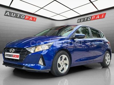 Azul Usado 2021 Hyundai i20 Berlina | 13.990 € (Precio justo)