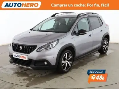 Usado Peugeot 2008 GT-line 120 CV (88 kW) 2017 Gris SUV