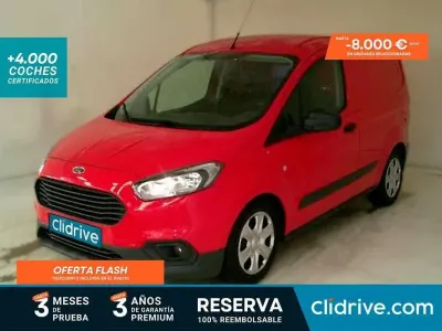 Usado Ford Transit Trend 75 CV (55 kW) 2021 Rojo Van