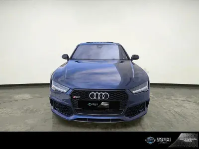Usado Audi RS7 Sportback Ambiente 605 CV (444 kW) 2017 Azul Utilitario