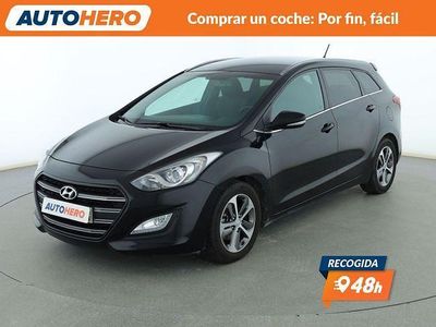 Usado Hyundai i30 GO! 110 CV (80 kW) 2016 Negro Familiar