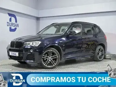 Usado BMW X3 190 CV (139 kW) 2014 Azul SUV
