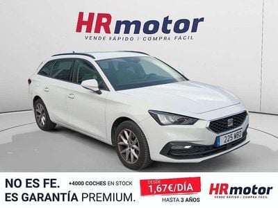 Usado Seat Leon Style 117 CV (86 kW) 2022 Blanco Familiar