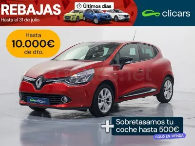 Usado Renault Clio IV LIMITED 75 CV (55 kW) 2016 Rojo Berlina