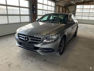 Usado Mercedes C200 Avantgarde 184 CV (135 kW) 2015 Gris / plata Berlina