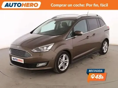 Usado Ford C-MAX Titanium 120 CV (88 kW) 2015 Marrón Monovolumen
