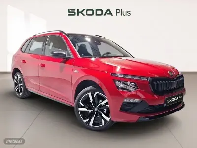 Usado Skoda Kamiq Monte Carlo 150 CV (110 kW) 2025 Rojo SUV