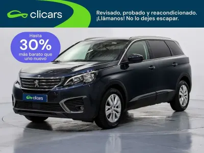 Usado Peugeot 5008 Allure 165 CV (121 kW) 2017 Azul Monovolumen