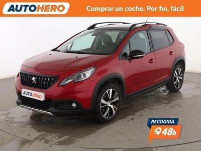 Usado Peugeot 2008 GT-line 131 CV (96 kW) 2019 Rojo SUV