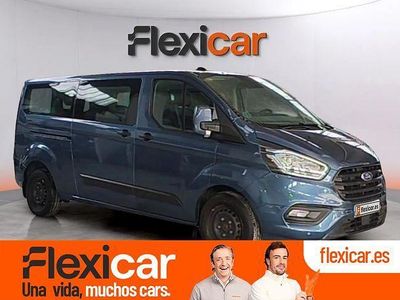 Usado Ford Transit Custom Trend 130 CV (95 kW) 2023 Azul Familiar