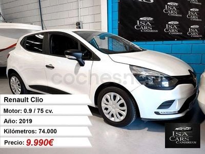 Usado Renault Clio IV Life 76 CV (55 kW) 2019 Blanco Berlina