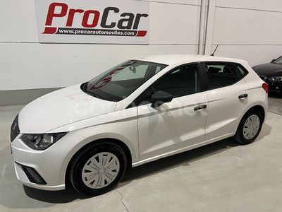 Usado Seat Ibiza Reference 80 CV (58 kW) 2019 Blanco Berlina